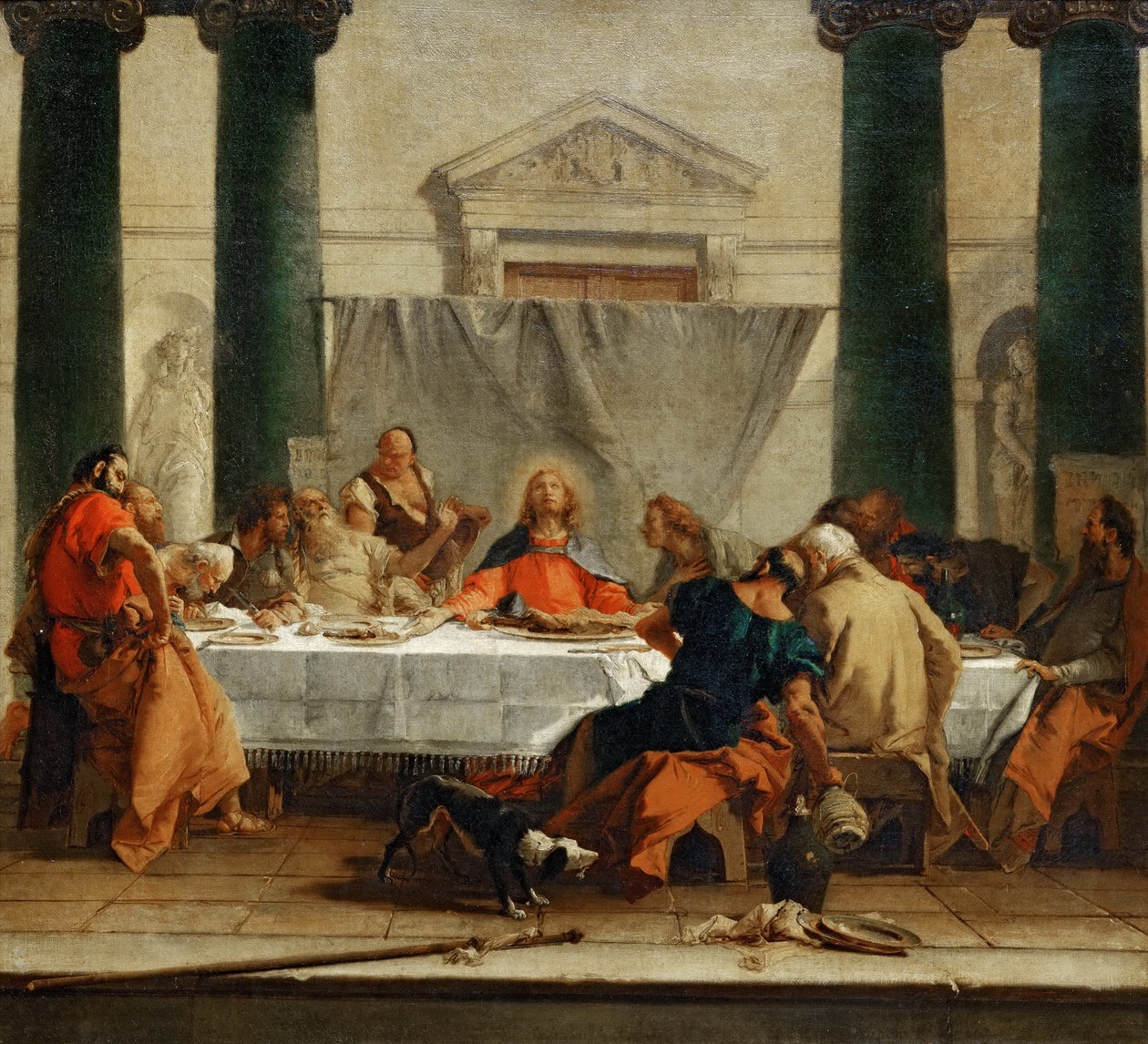 Ostatnia Wieczerza autorstwa Giambattista Tiepolo