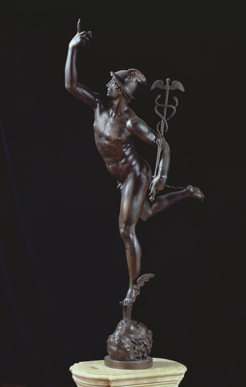 Merkury, 1580 (brąz) autorstwa Giambologna