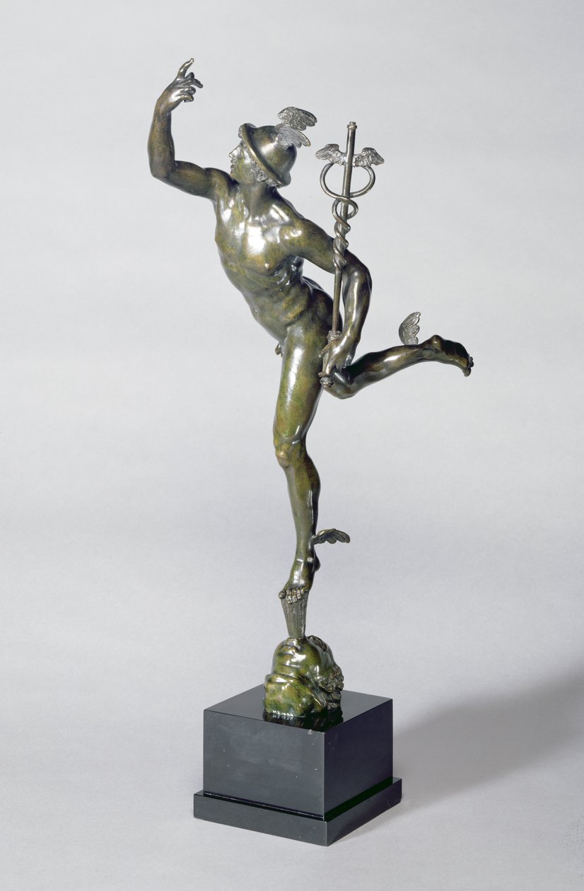 Merkury, ok. 1800-30 (brąz) autorstwa Giambologna