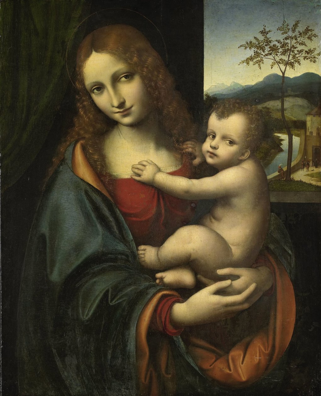 Madonna z Dzieciątkiem autorstwa Giampetrino (attributed to)