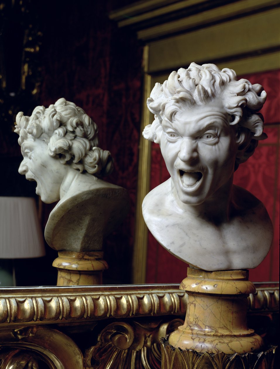 „Anima Dannata” (Skazana Dusza) (marmur) autorstwa Gian Lorenzo Bernini