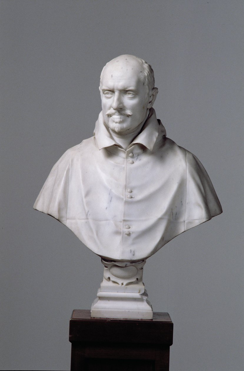 Portret Alessandro Damasceni-Peretti-Montalto, 1622-23 (marmur) (patrz także 149093) autorstwa Gian Lorenzo Bernini