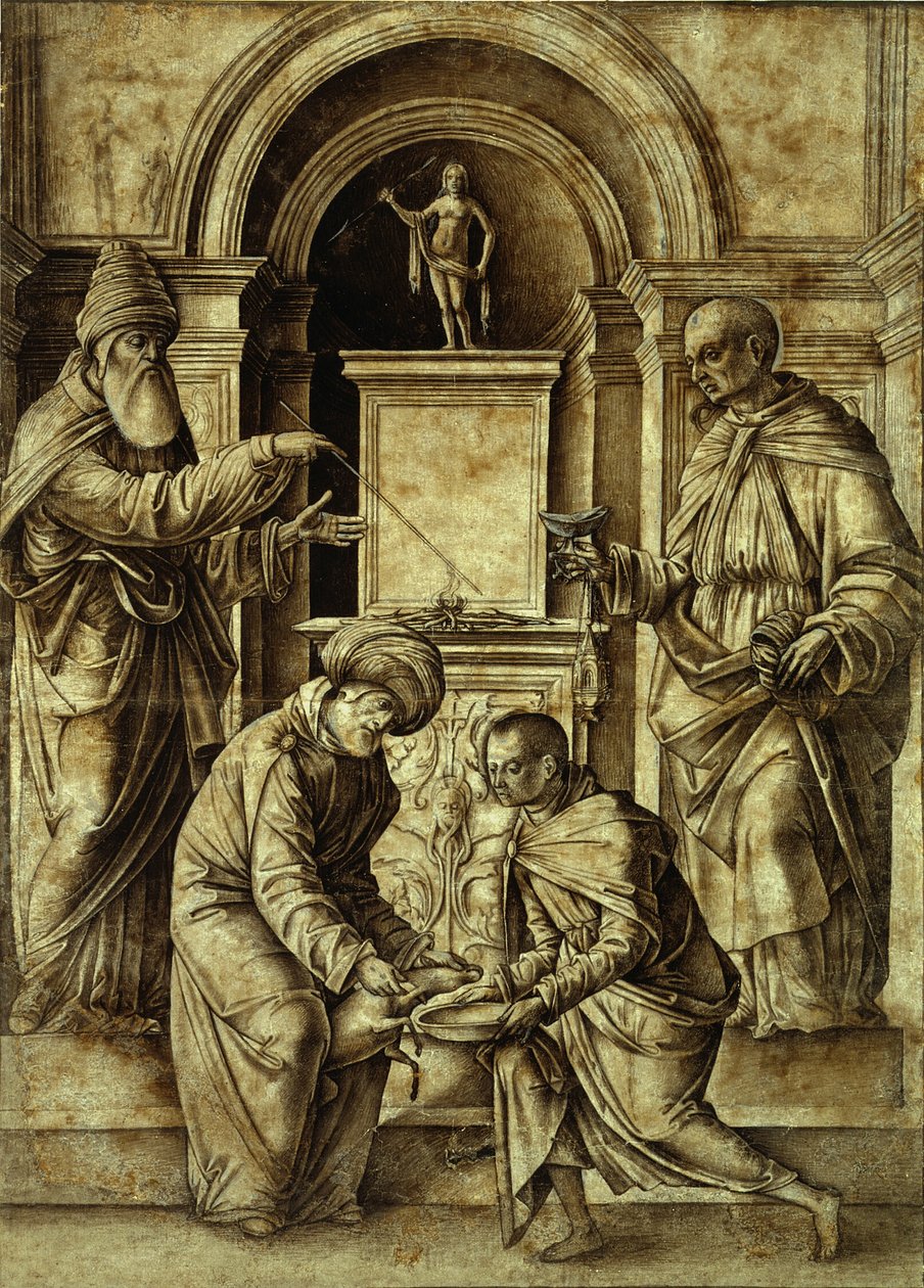 Scena ofiarna autorstwa Gian Francesco de Maineri