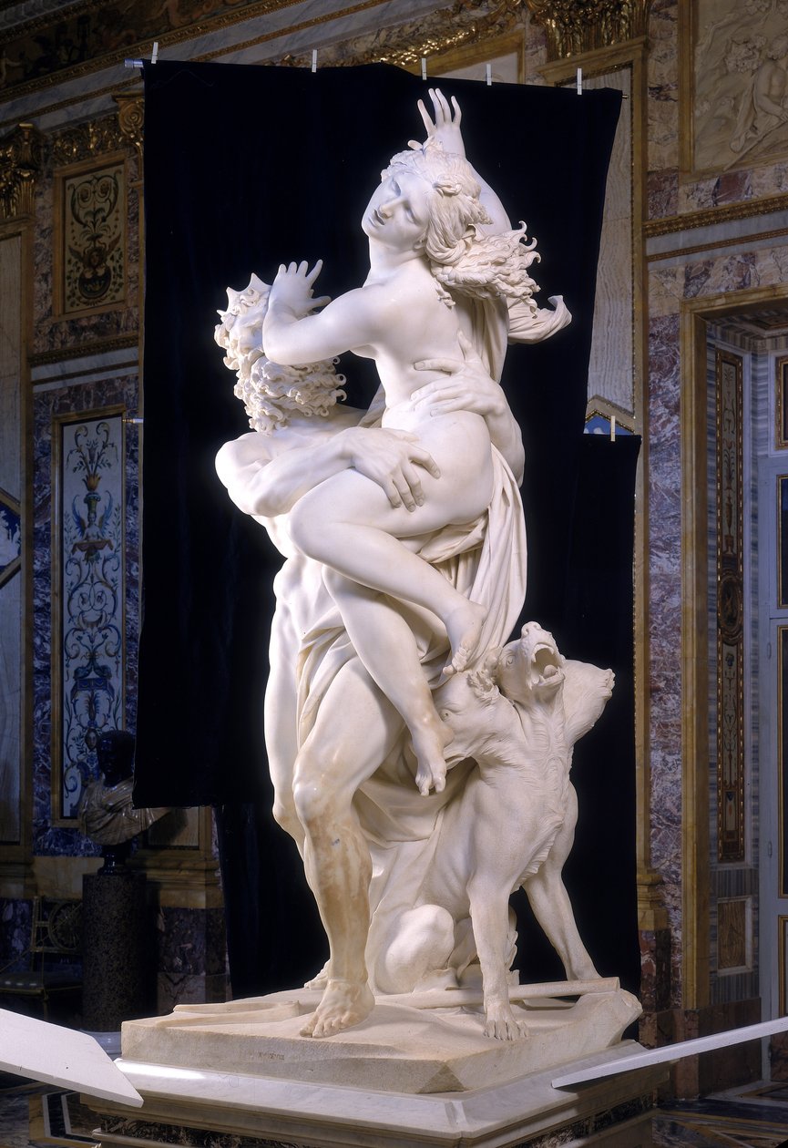Gwałt Prozerpiny autorstwa Gian Lorenzo Bernini