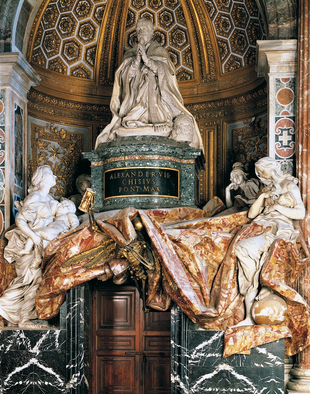 Grób Aleksandra VII autorstwa Gian Lorenzo Bernini