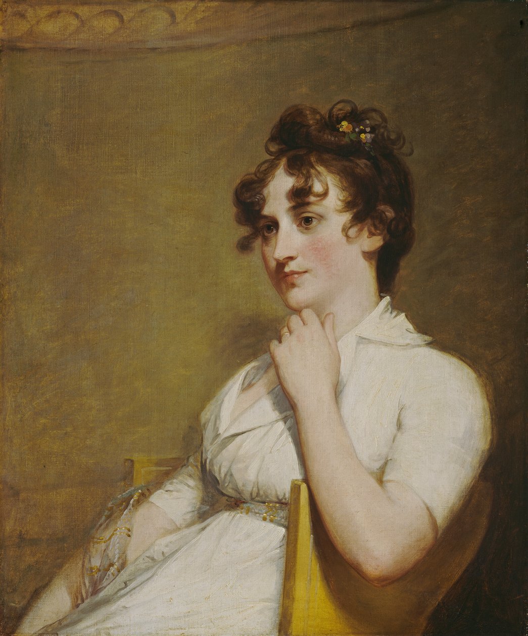 Eleanor Parke Custis Lewis (Pani Lawrence Lewis), 1804 autorstwa Gilbert Stuart