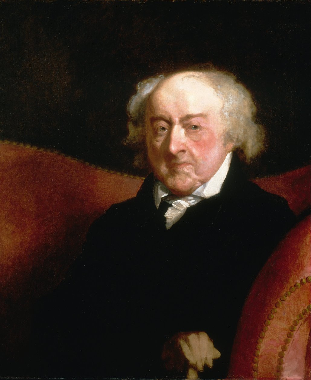 John Adams autorstwa Gilbert Stuart