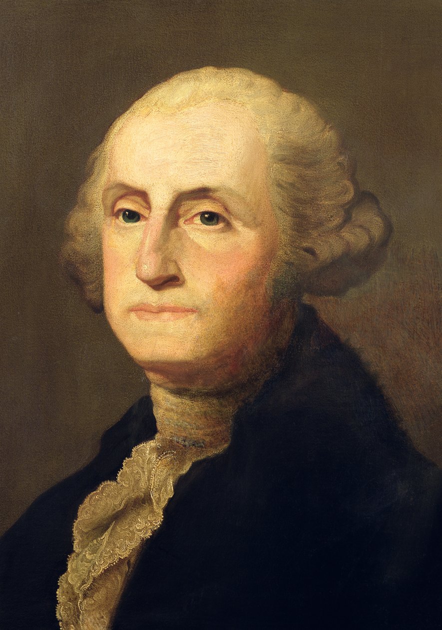 Portret Jerzego Waszyngtona autorstwa Gilbert Stuart