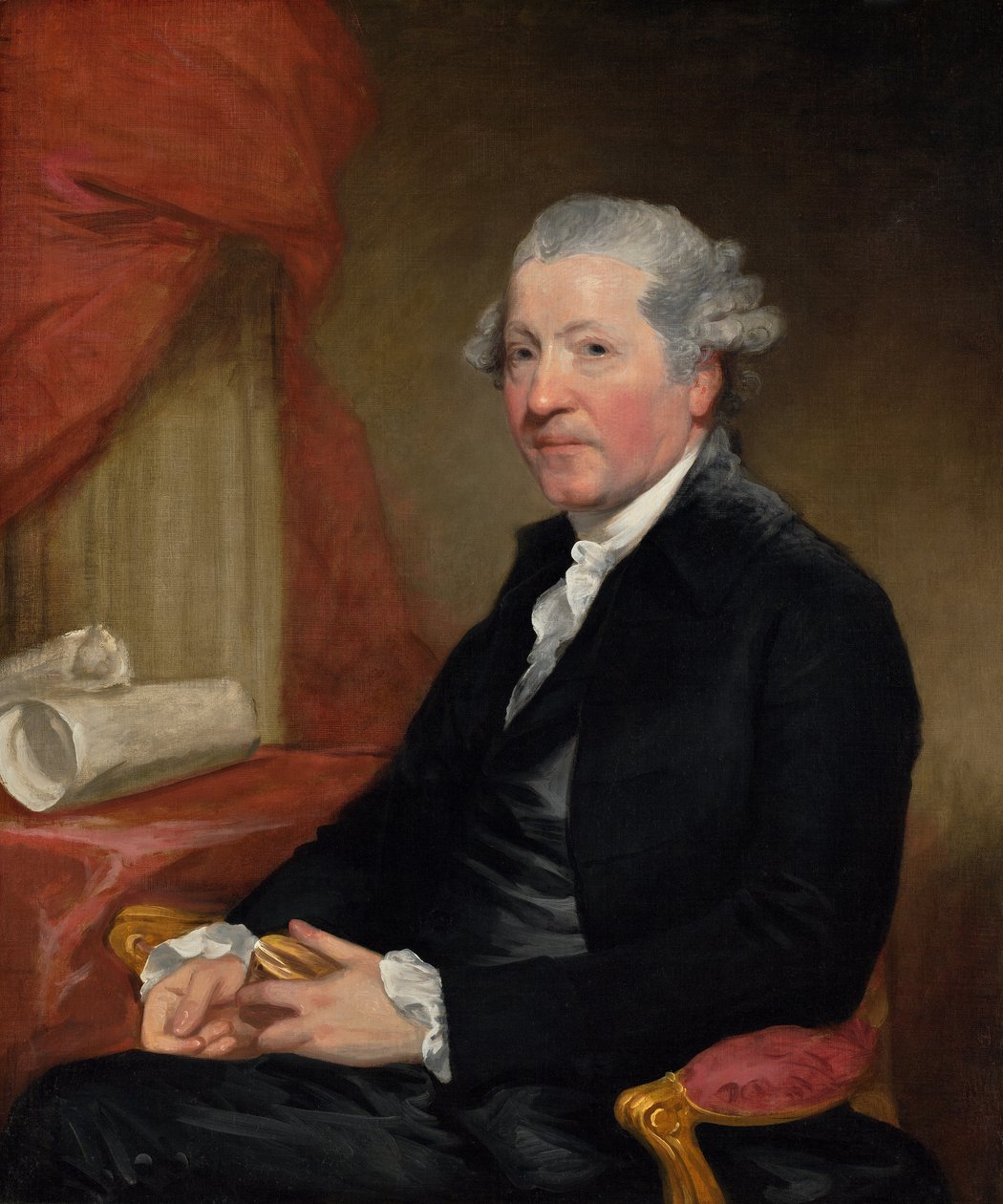 Portret sir Joshuy Reynoldsa autorstwa Gilbert Stuart