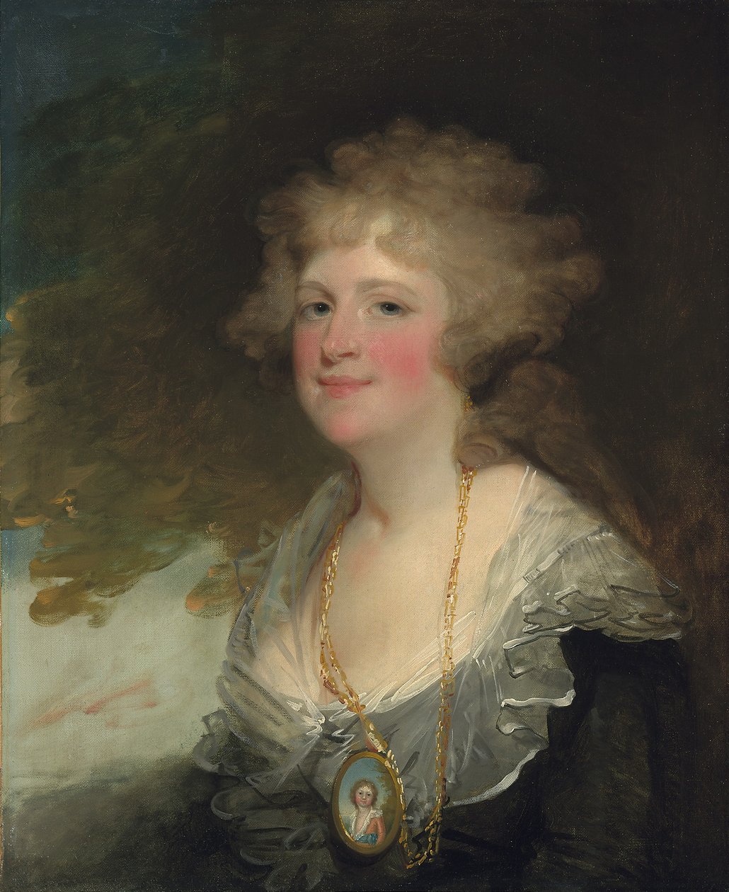 Sarah Shippen Lea lub pani Thomas Lea, c.1798 autorstwa Gilbert Stuart