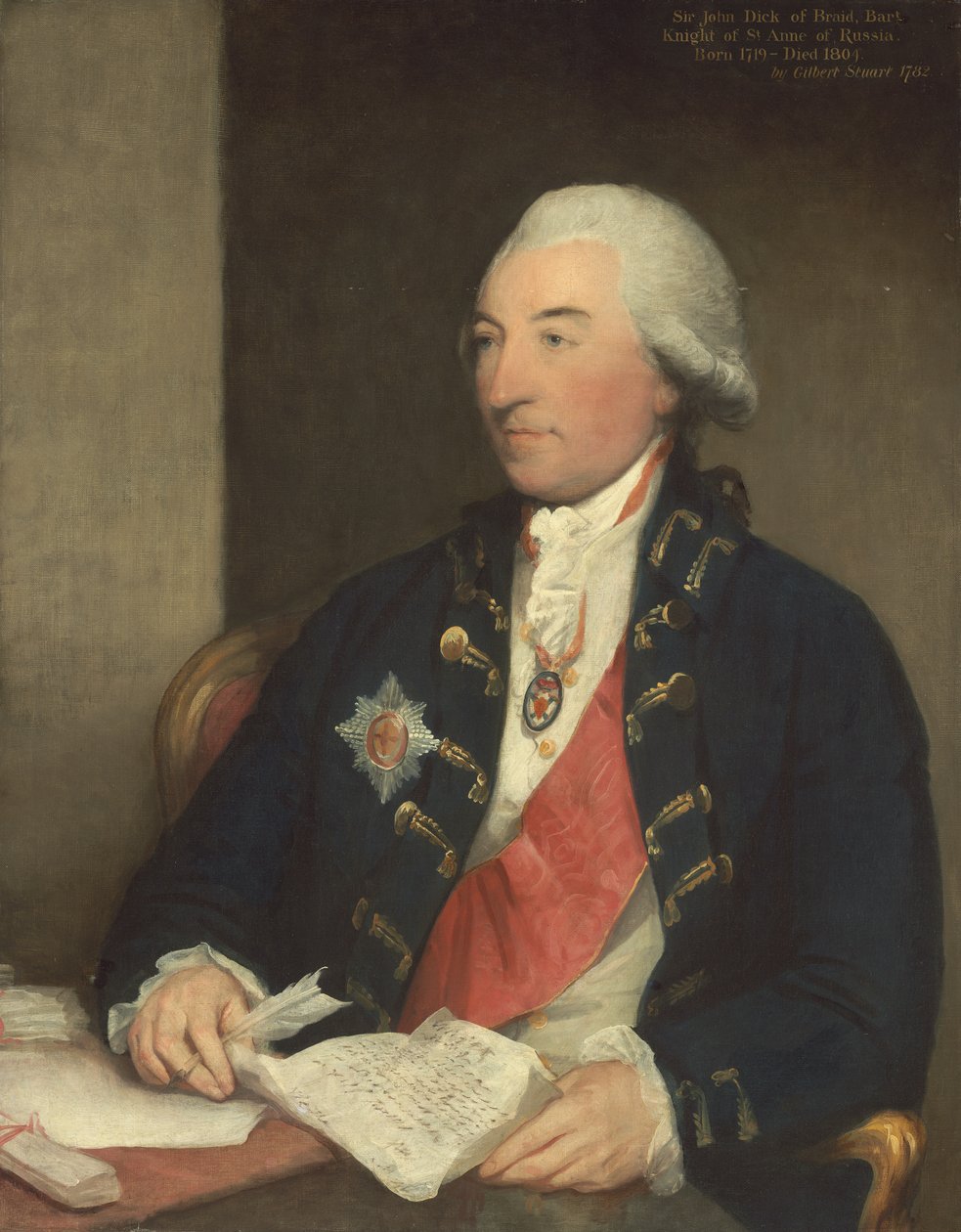 Sir John Dick, 1783 autorstwa Gilbert Stuart