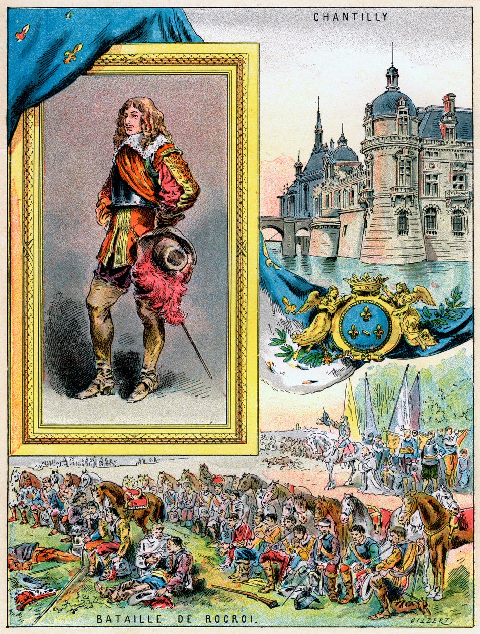 Ludwik II Burbon, książę Condé, 1898 autorstwa Gilbert