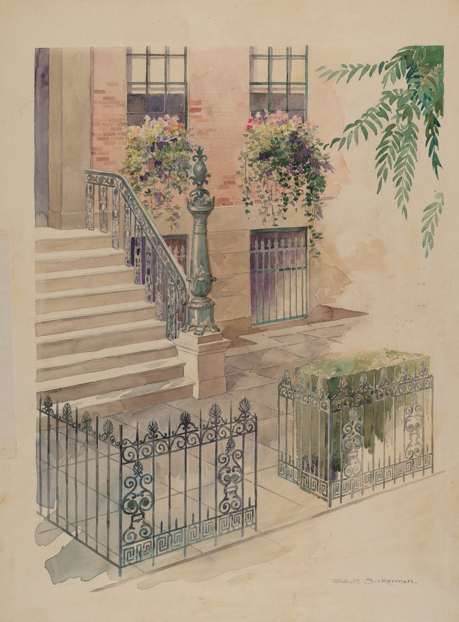 Balkon, 1935-1942. autorstwa Gilbert Sackerman