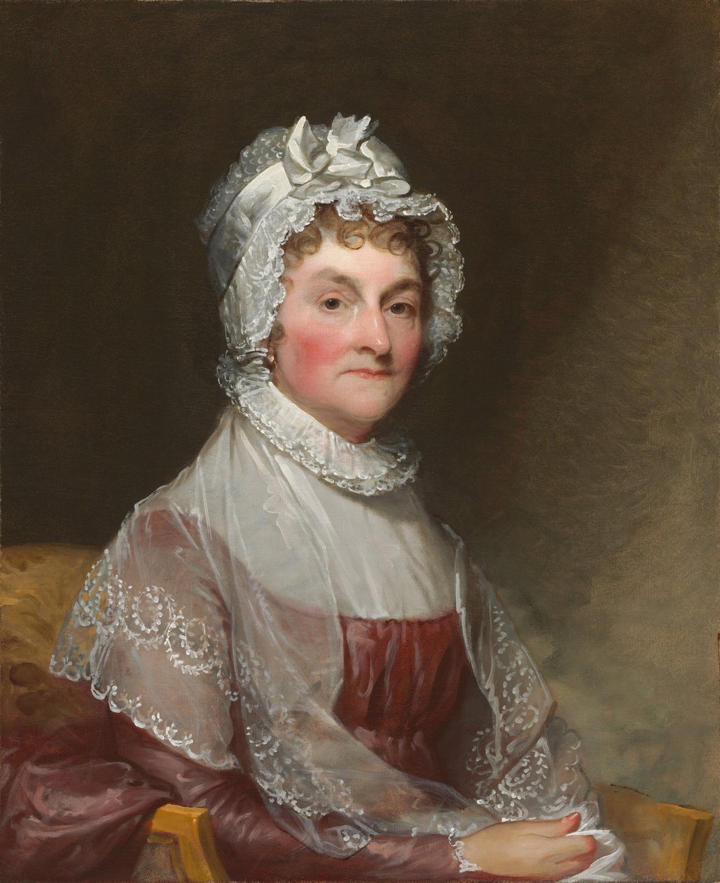 Abigail Smith Adams Pani John Adams, 18001815. autorstwa Gilbert Stuart