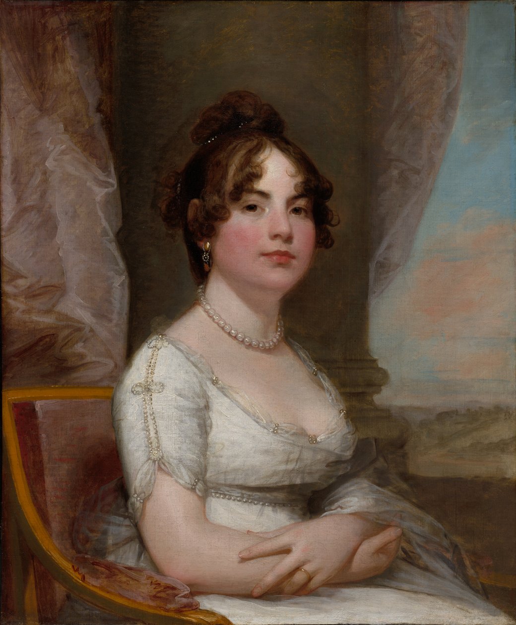 Elżbieta Beltzhoover Mason, ok. 1930 r. 1803-1805. autorstwa Gilbert Stuart
