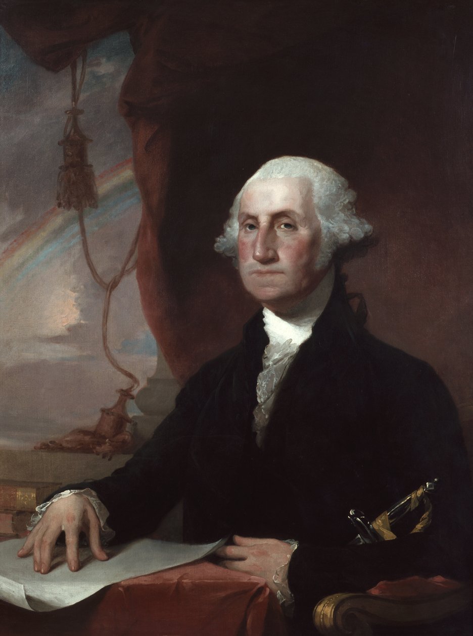 Jerzy Waszyngton autorstwa Gilbert Stuart