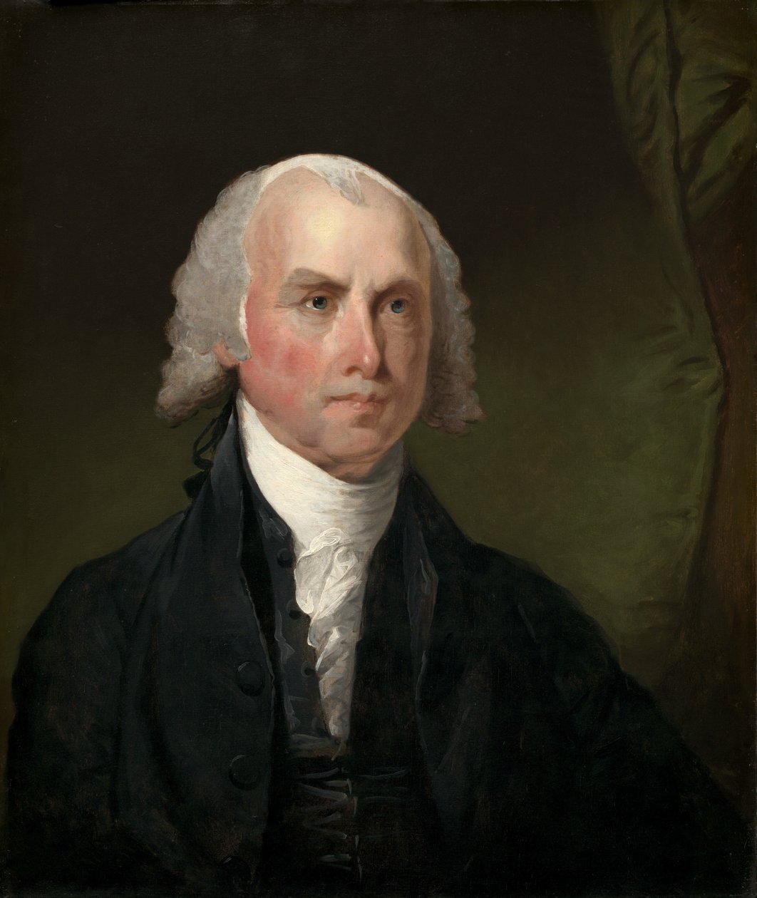 James Madison, ok. 1821. autorstwa Gilbert Stuart