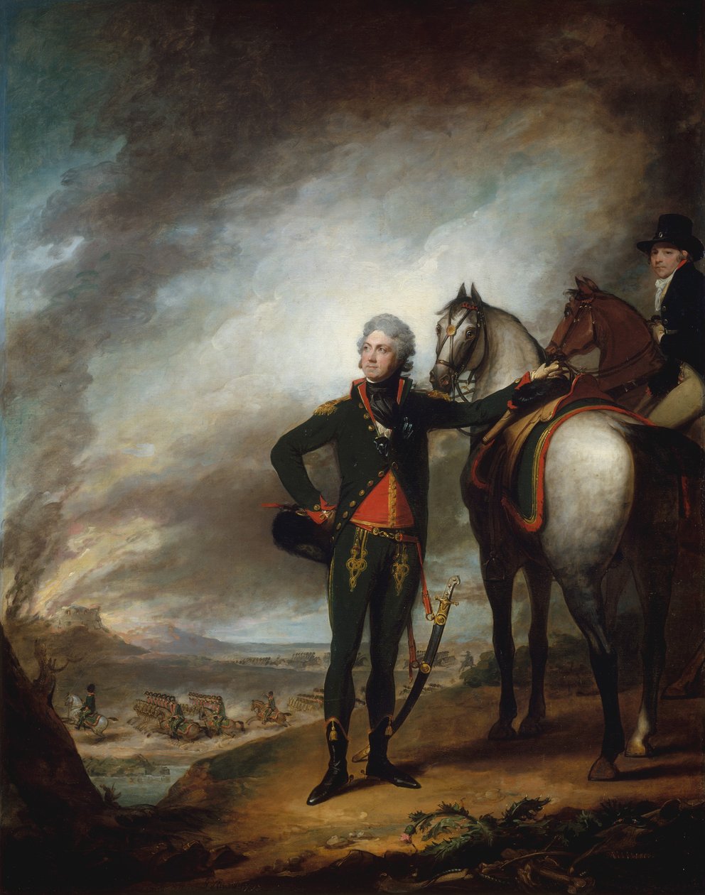 Louis-Marie, wicehrabia Noailles, 1798. autorstwa Gilbert Stuart