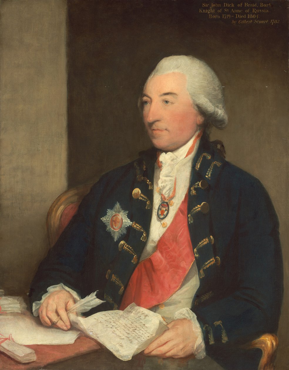 Sir John Dick, 1783. autorstwa Gilbert Stuart