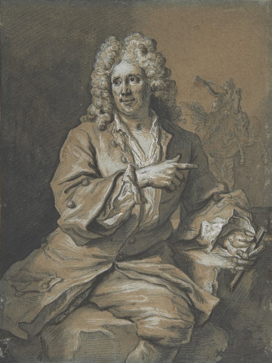 Rzeźbiarz Antoine Coysevox, . autorstwa Gilles Allou