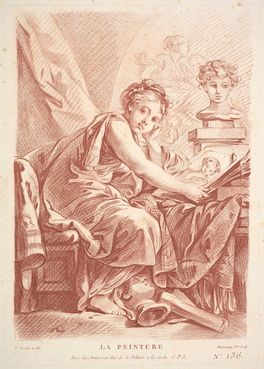 Obraz. autorstwa Gilles Demarteau