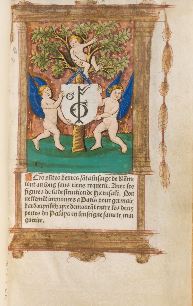 Księga godzin, francuski, 1518-21 autorstwa Gilles Hardouyn