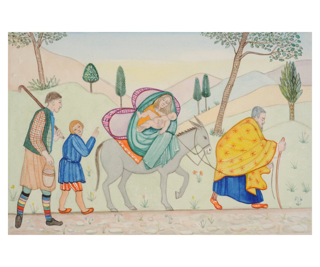 Lot V, 2005 (wc na papierze) autorstwa Gillian Lawson