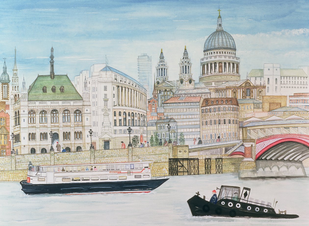 St Pauls, Londyn autorstwa Gillian Lawson