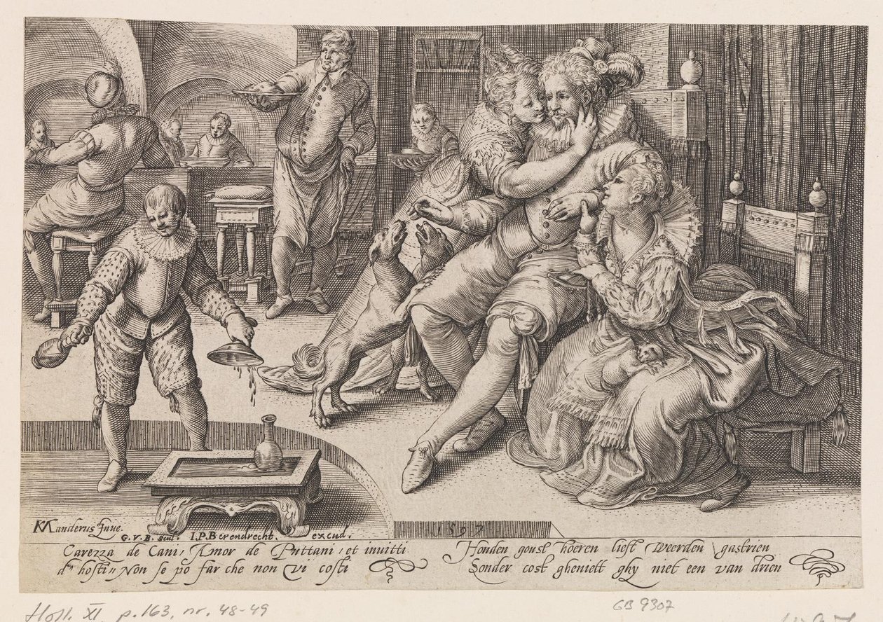 Sceny nieprzyzwoitego życia autorstwa Gillis van Breen