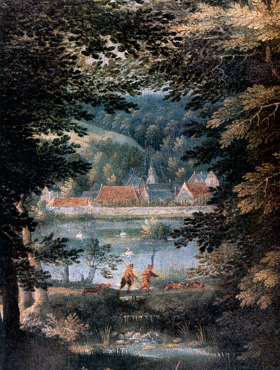 Krajobraz, XVI wiek. autorstwa Gillis van Coninxloo