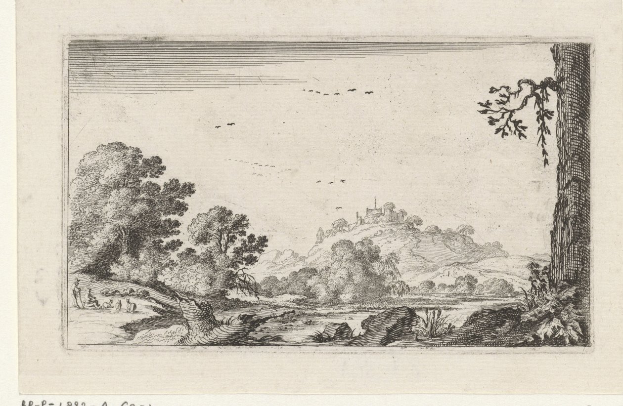 Riverscape Krajobrazy (tytuł serii) autorstwa Gillis van Scheyndel (I)