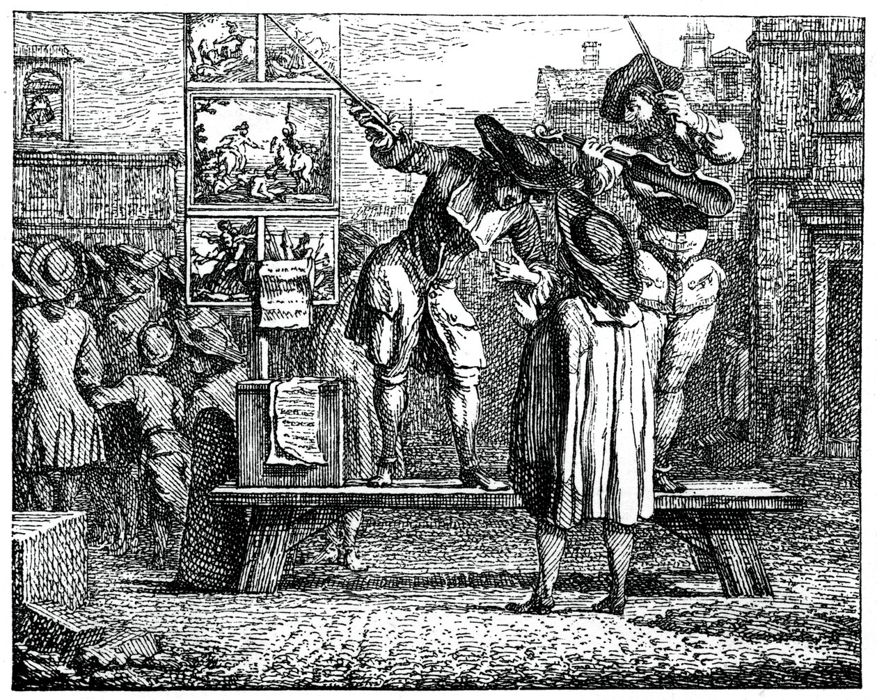Parada Jarmarku, 1885. autorstwa Gillot