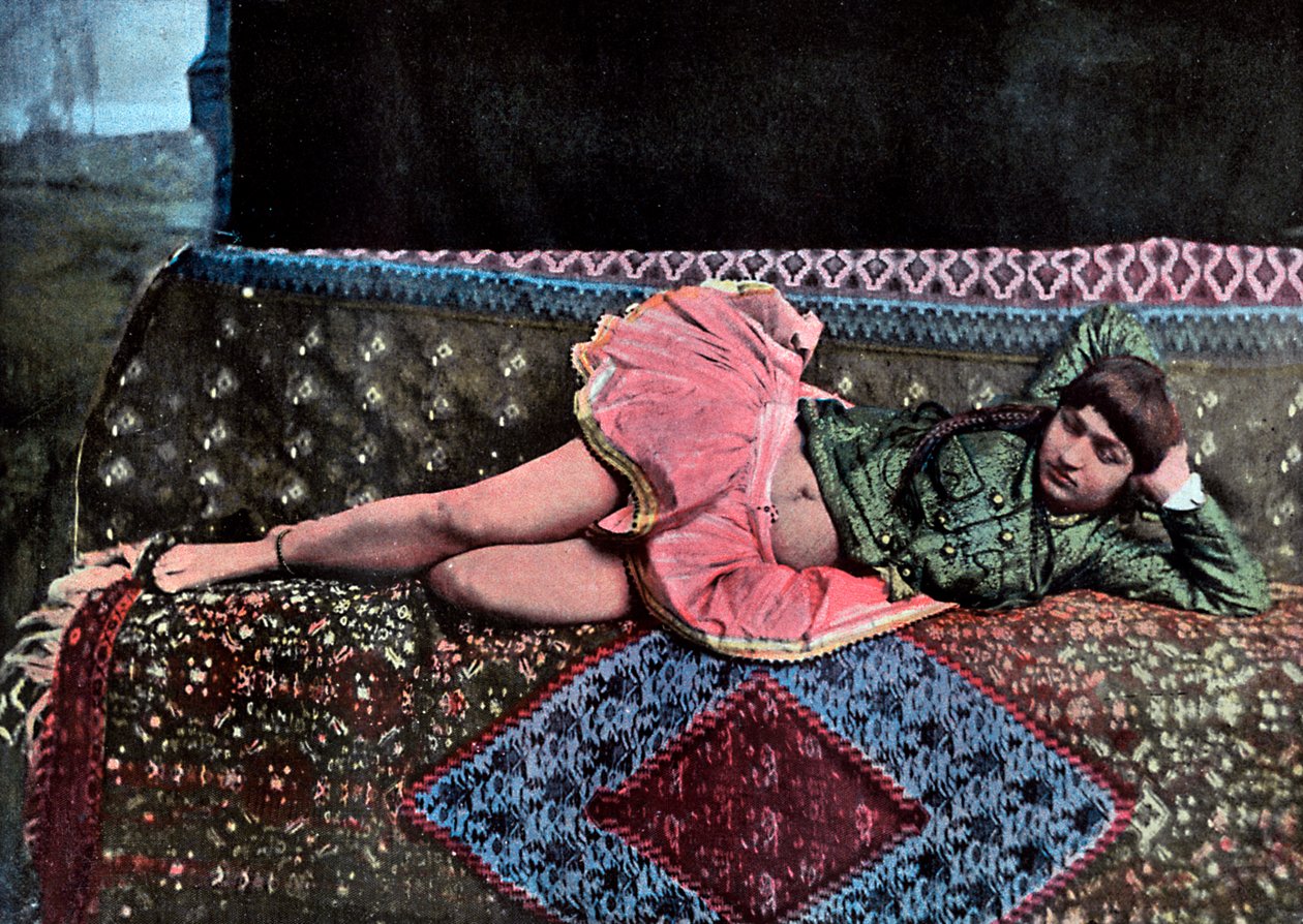 Perska kobieta w haremie, ok. 1890 r. autorstwa Gillot