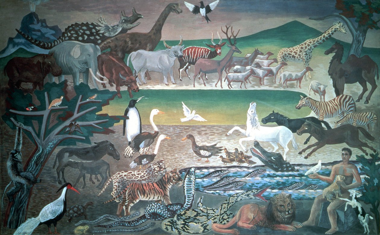Raj na ziemi autorstwa Gino Severini