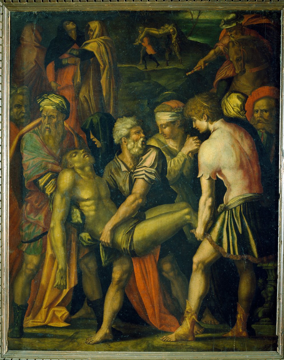 Chrystus niesiony na krzyż, Camera di Abramo, 1532 autorstwa Giorgio Vasari