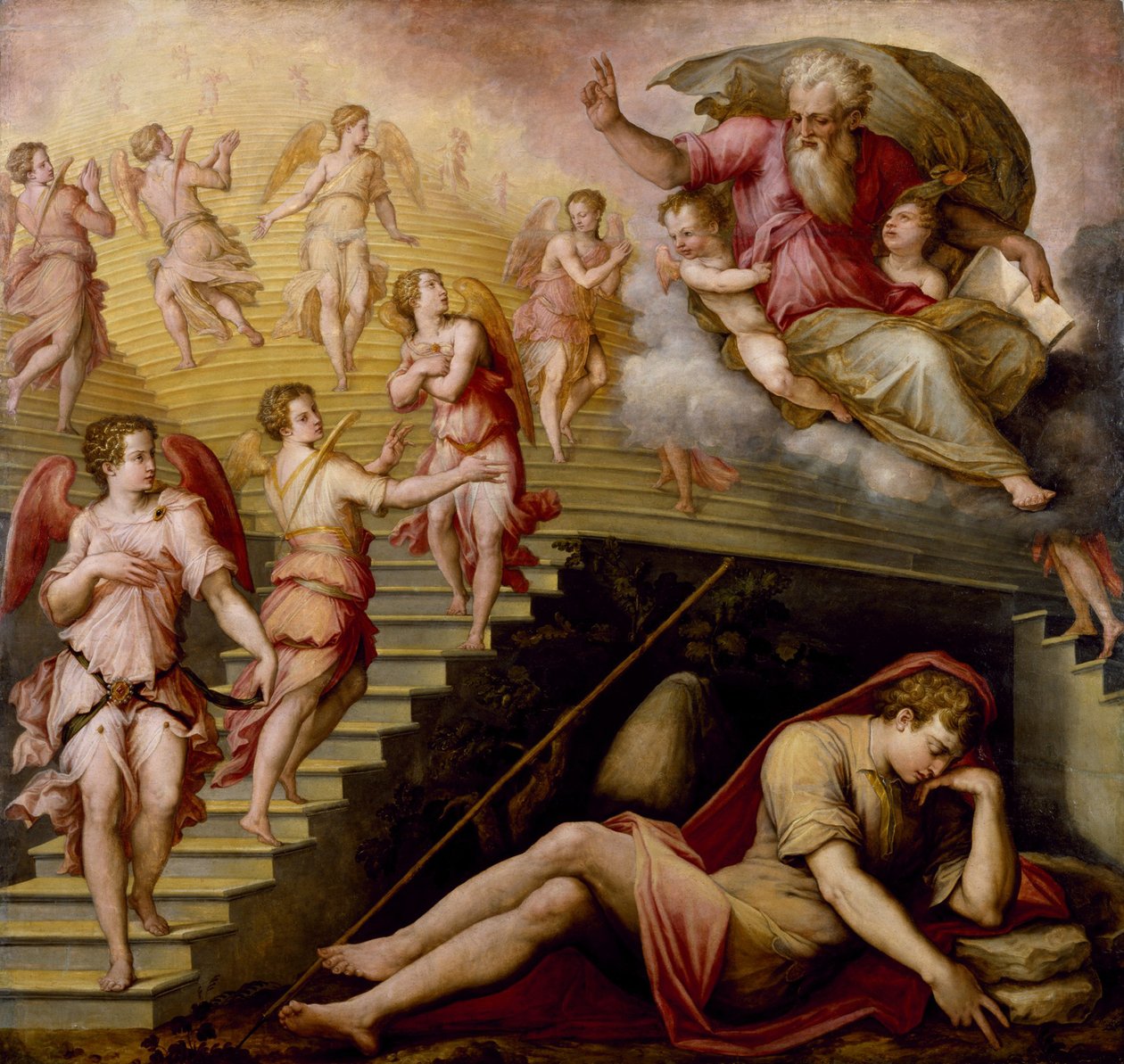 Sen Jakuba, 1558 autorstwa Giorgio Vasari