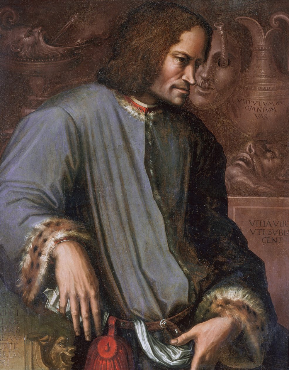 Lorenzo de Medici (1449-92) „Wspaniały” autorstwa Giorgio Vasari