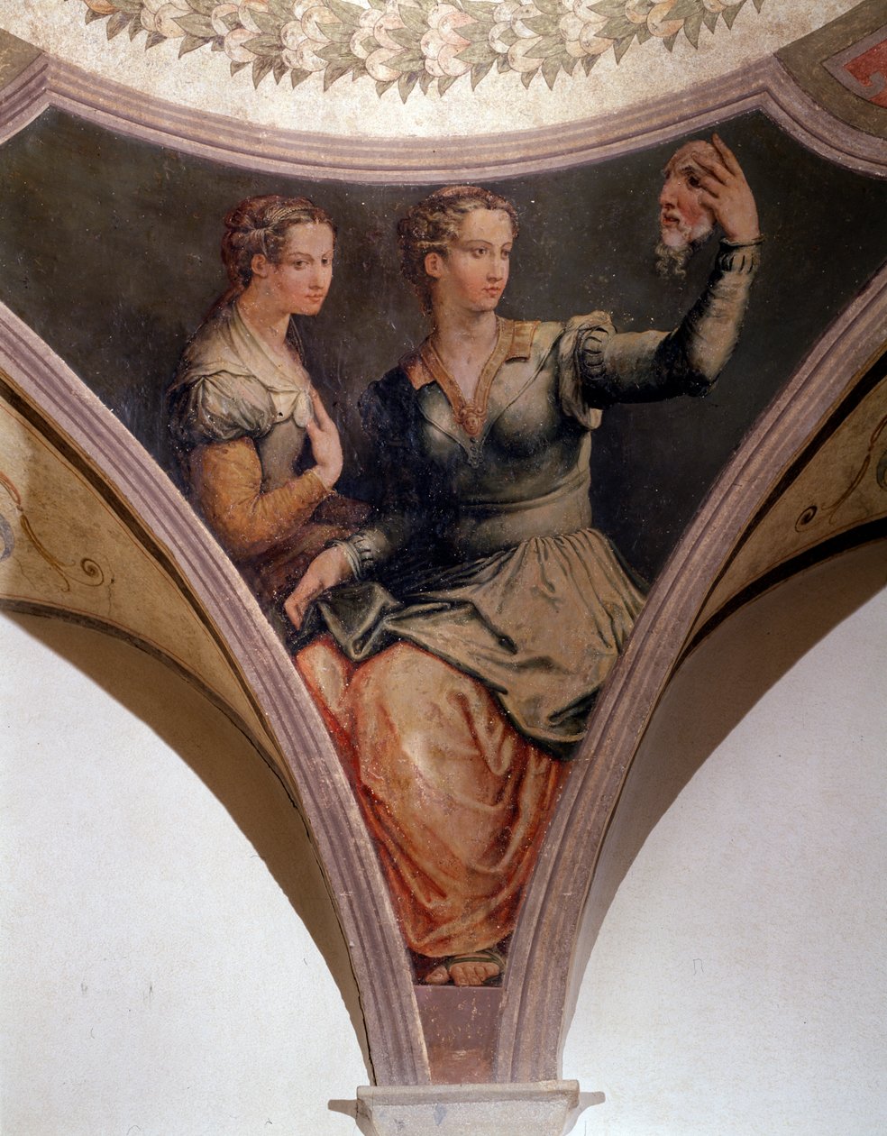 Muza, Komnata Apolla i Muz autorstwa Giorgio Vasari