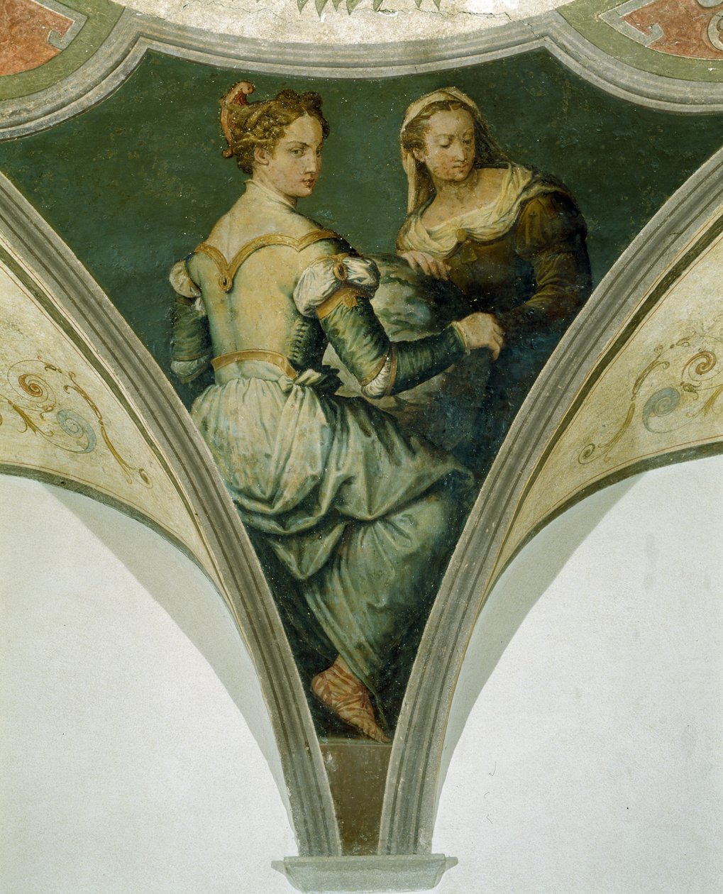 Muzy, Izba Apolla i Muz autorstwa Giorgio Vasari
