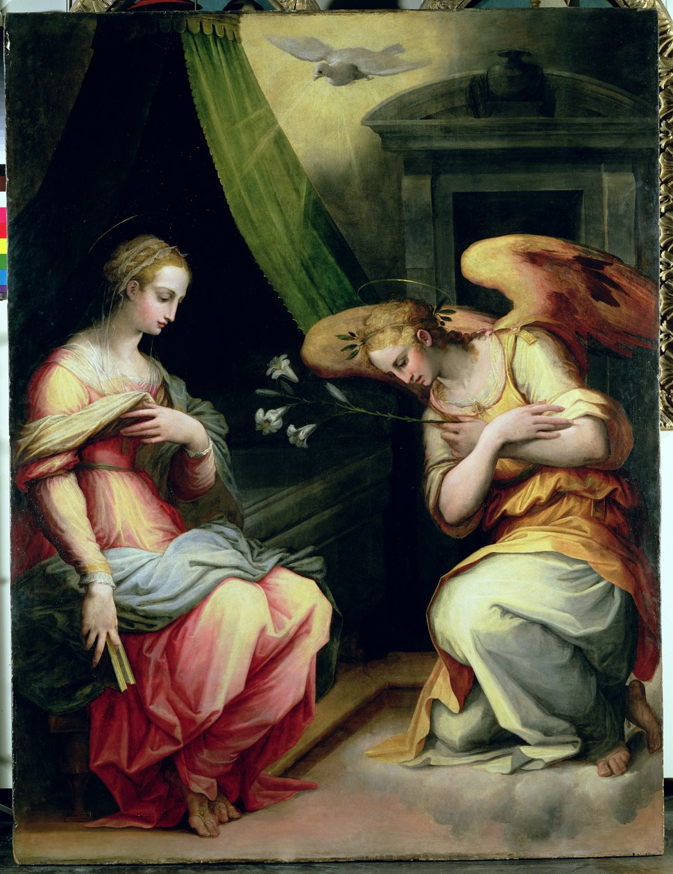 Zwiastowanie autorstwa Giorgio Vasari