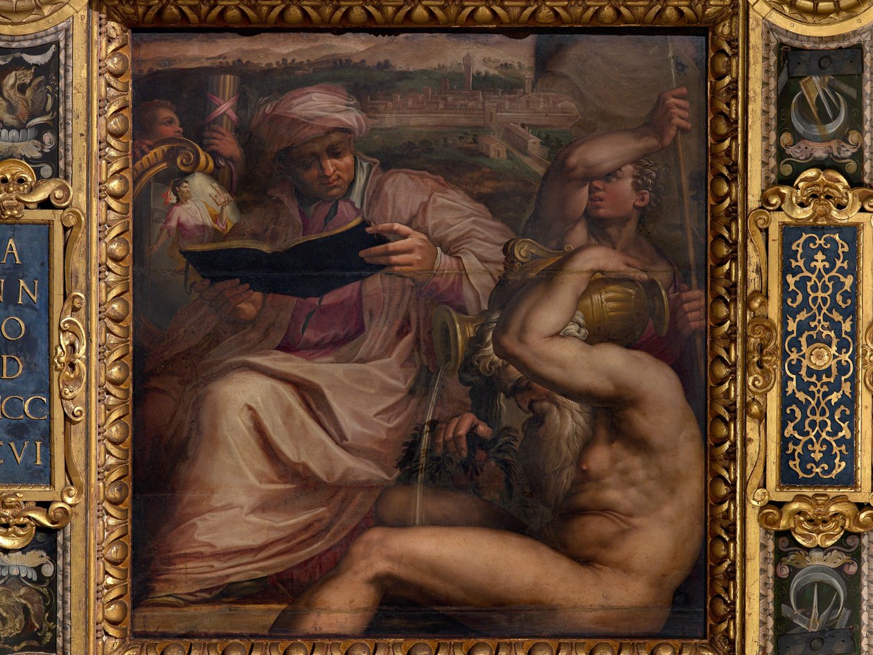 Alegoria Mugello autorstwa Giorgio Vasari