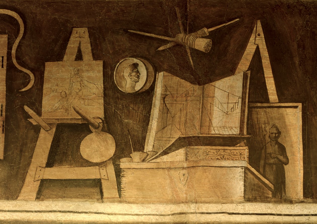 Malarstwo: różne instrumenty autorstwa Giorgione da Castelfranco