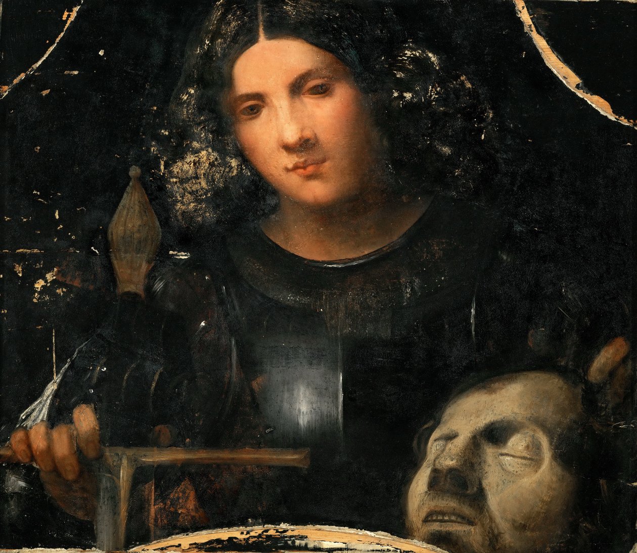 Dawid z głową Goliata autorstwa Giorgione da Castelfranco