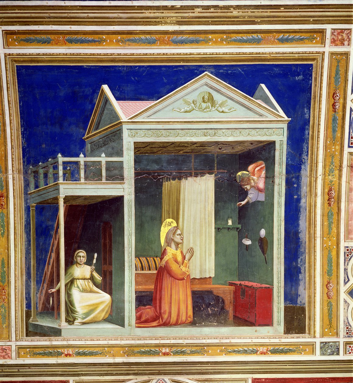 Zwiastowanie św. Annie, ok.1305 autorstwa Giotto di Bondone