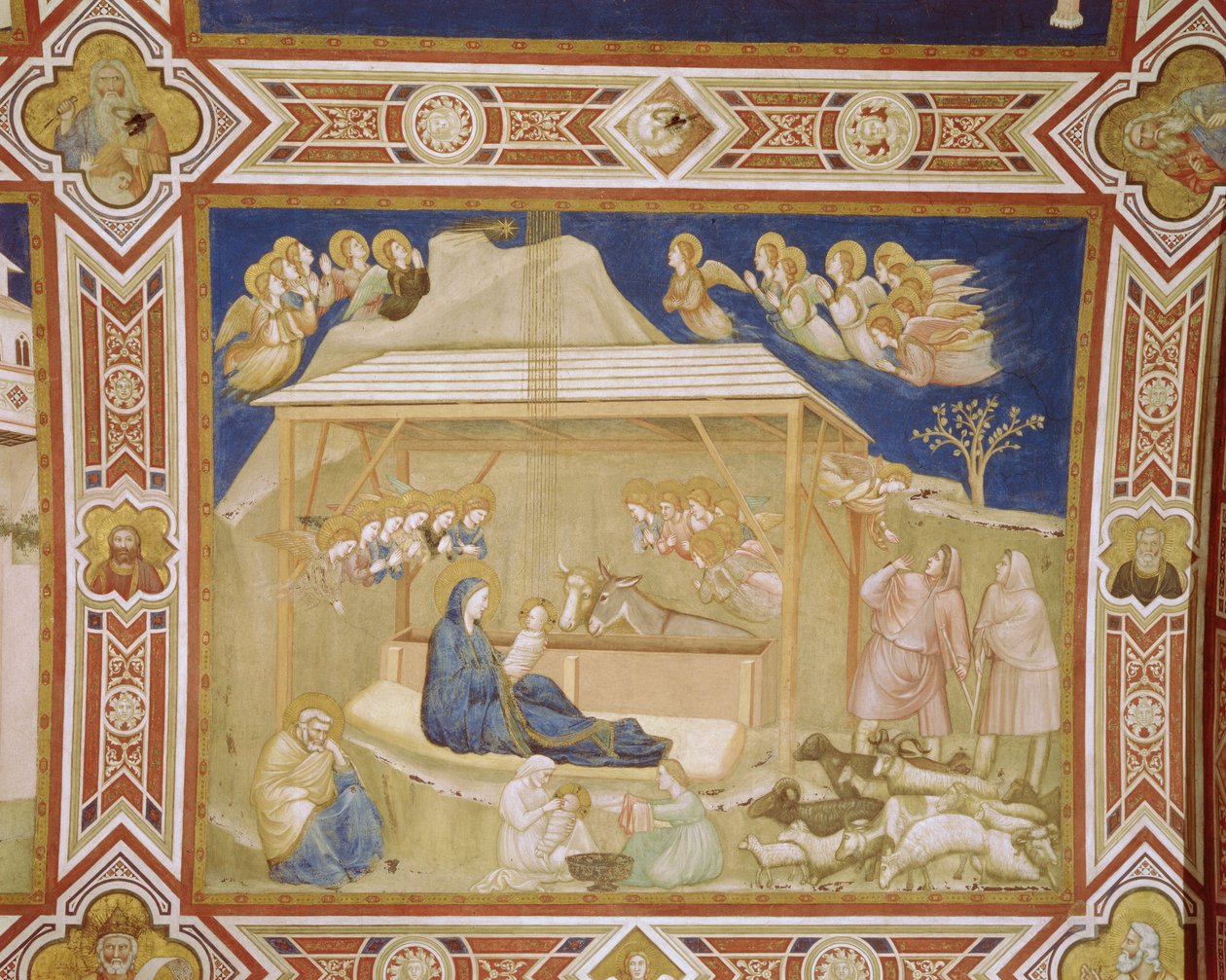 Narodzenie Chrystusa autorstwa Giotto di Bondone