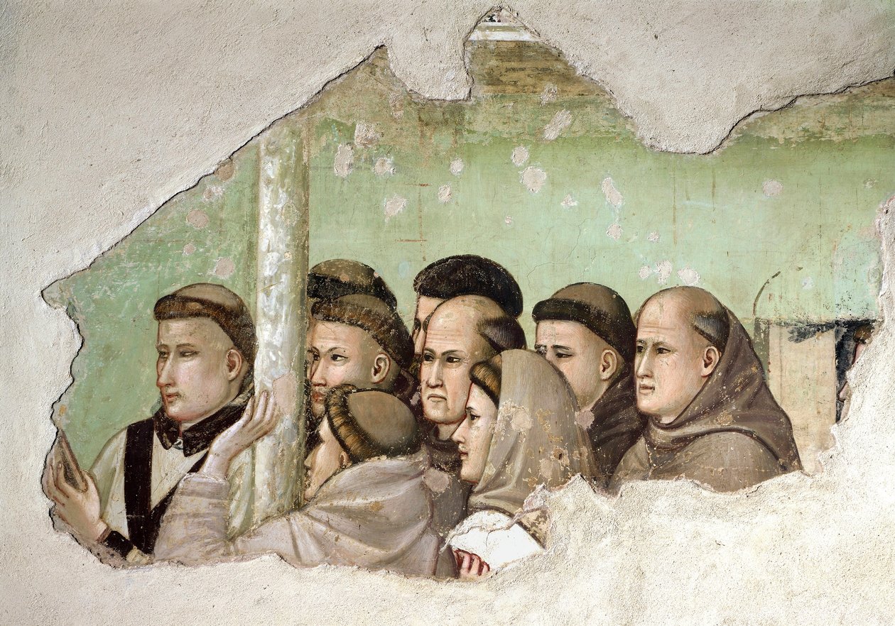 Śmierć brata Augustyna autorstwa Giotto (c.1266 1337)