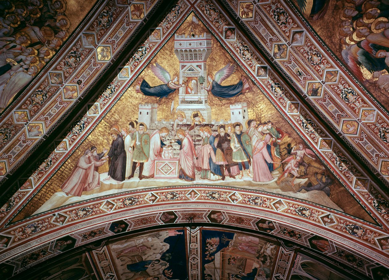 Alegoria czystości (Fresco autorstwa Giotto (c.1266 1337)