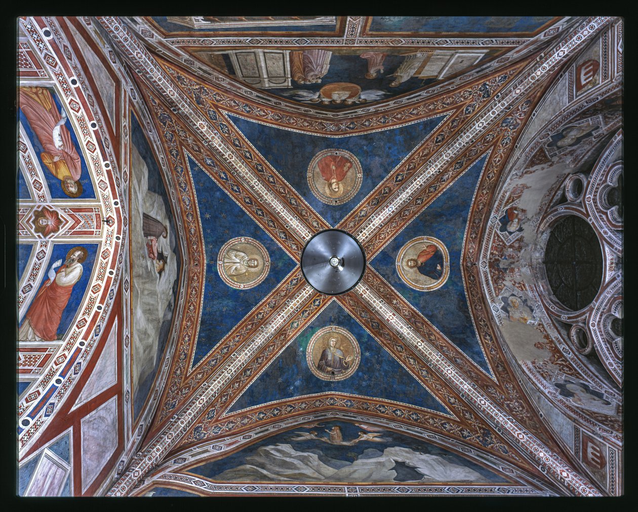 Kaplica Magdaleny: sklepienie autorstwa Giotto (c.1266 1337)