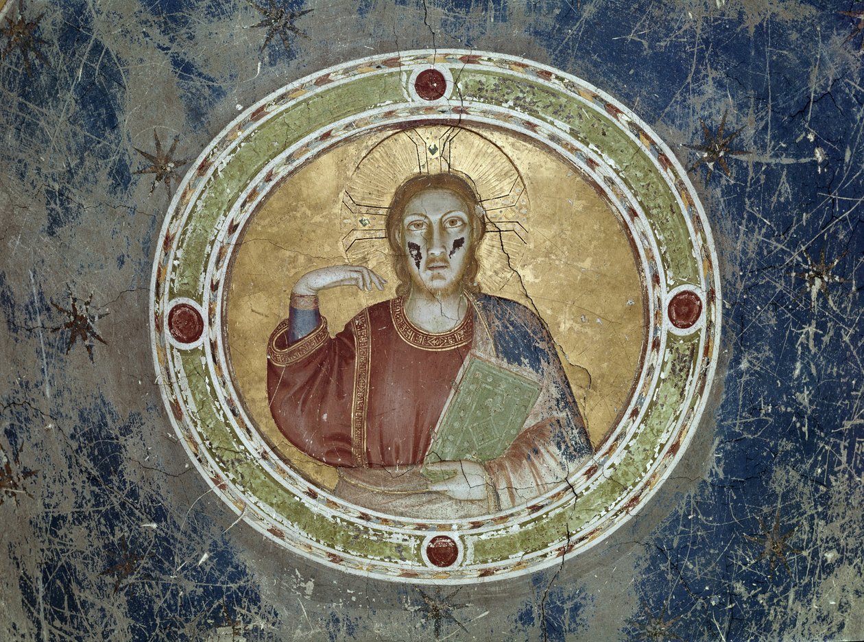 Reprezentacja Chrystusa - Fresco autorstwa Giotto (c.1266 1337)