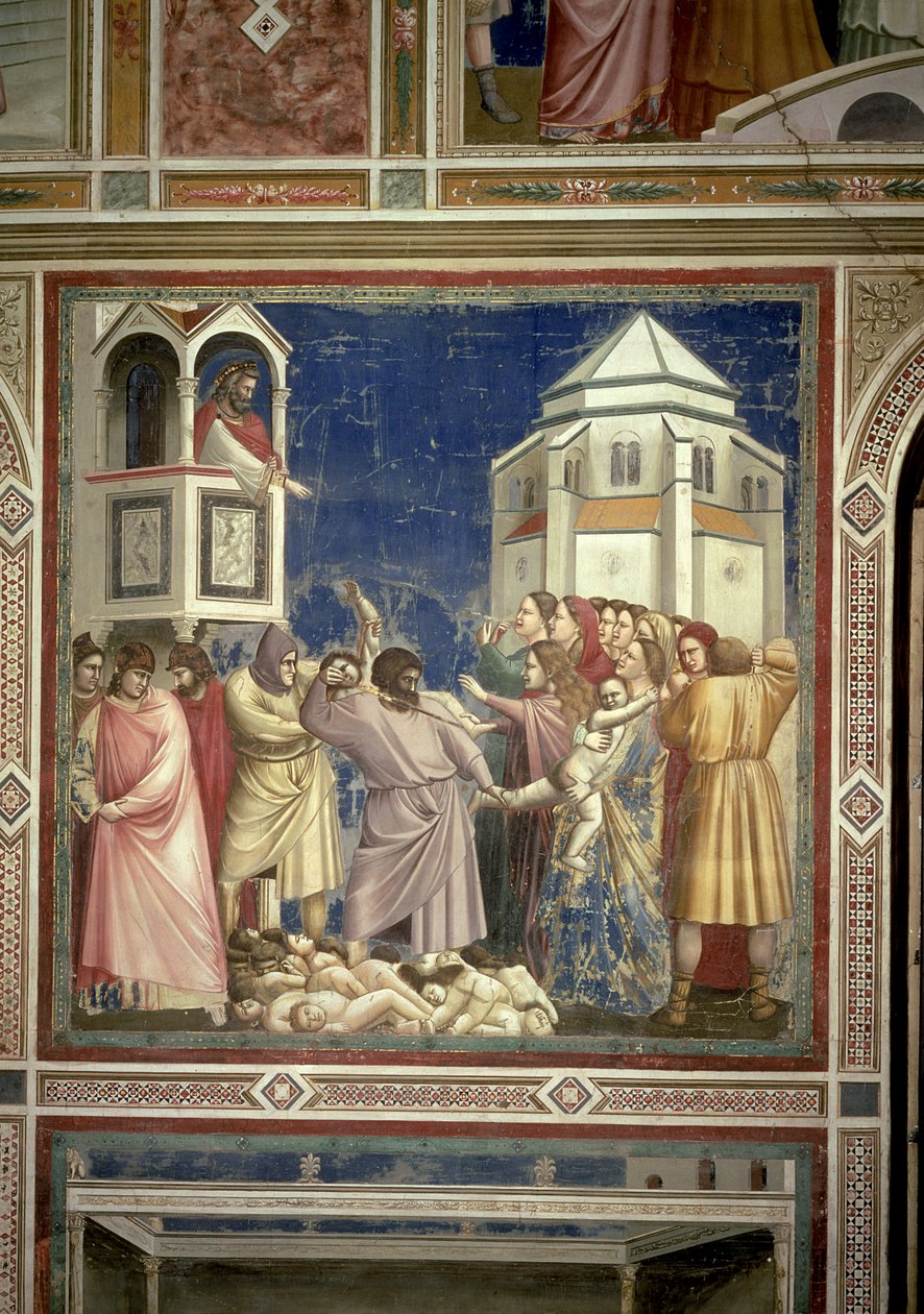 Masakra niewiniątek, ok. 1305 r. autorstwa Giotto di Bondone
